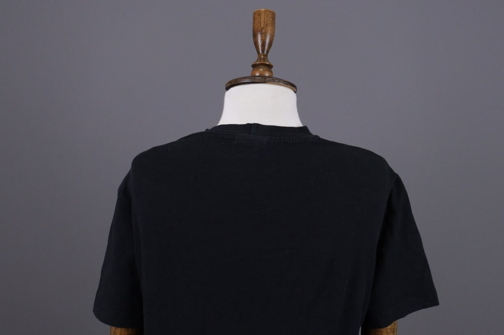 Just Cavalli Black Big Logo Black Short Sleeve T-Shirt – Size L