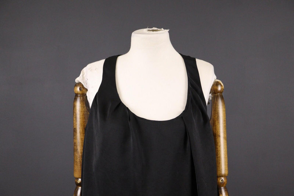 ACNE Black Party Cocktail Black Midi Tank Dress – Size 38