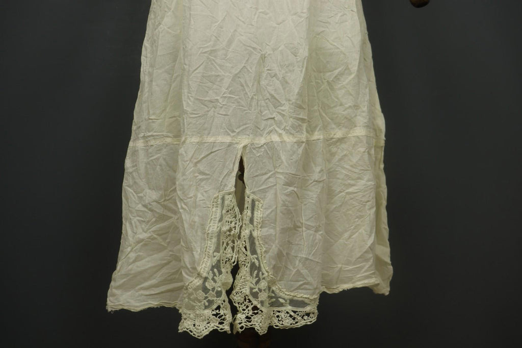 EWA I WALLA Yellow Cotton Spaghetti Strap Lace Hem Partywear Maxi Dress – Size S – Used