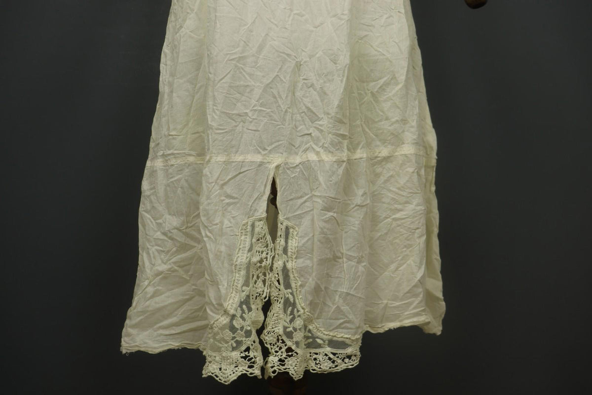 EWA I WALLA Yellow Cotton Spaghetti Strap Lace Hem Partywear Maxi Dress – Size S – Used