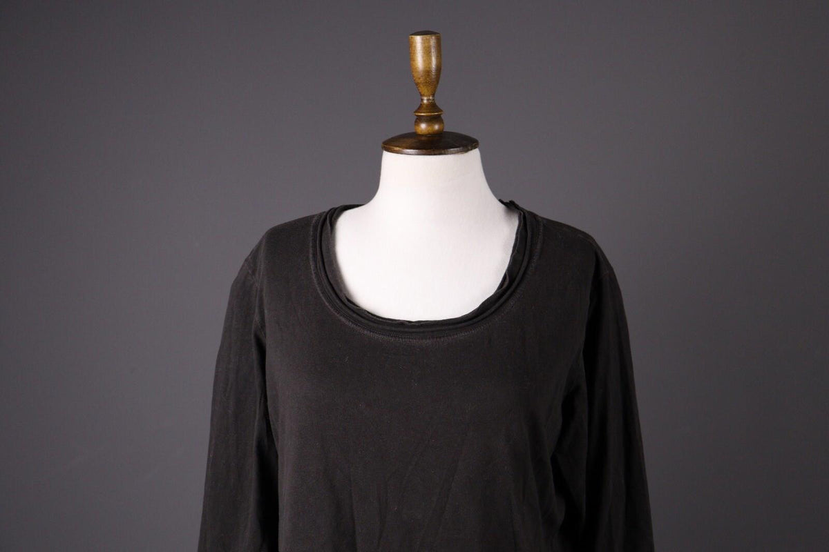 RUNDHOLZ White Designer Lagelook Knit Long Sleeve Top Blouse Shirt – Size S