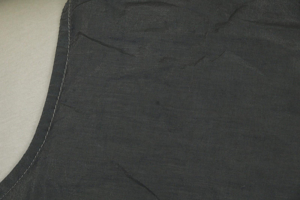 RUNDHOLZ Gray Round Neck Wide Strap Regular Fit Pullover Tank Top – Size M