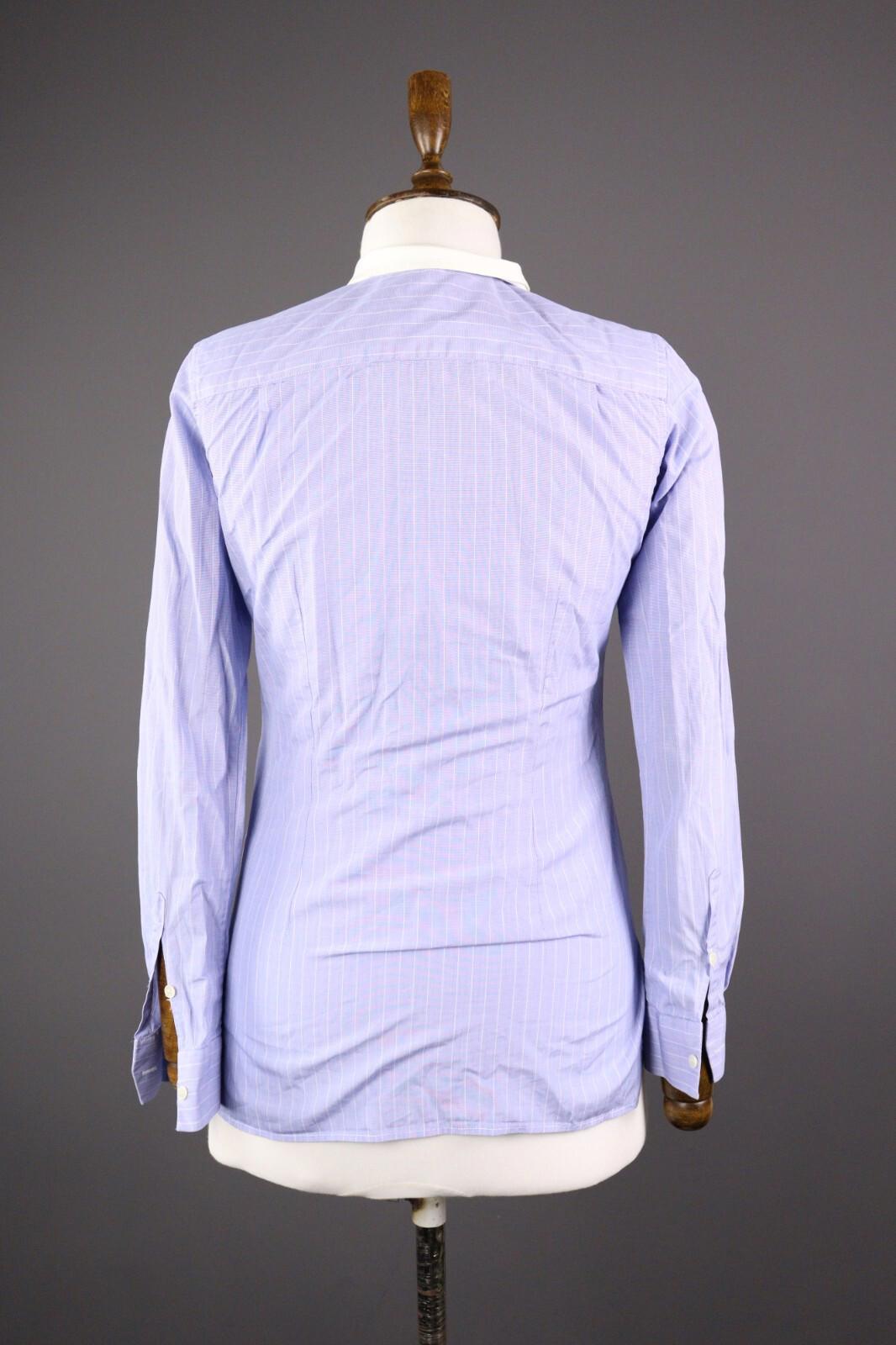 GOLDEN GOOSE Blue Button Long Sleeve Blouse Shirt – Size XS