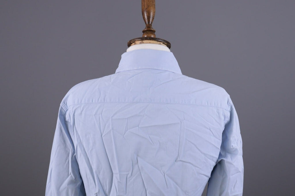La Martina Buenos Aires Blue Button Down Long Sleeve Blouse Shirt – Size XL