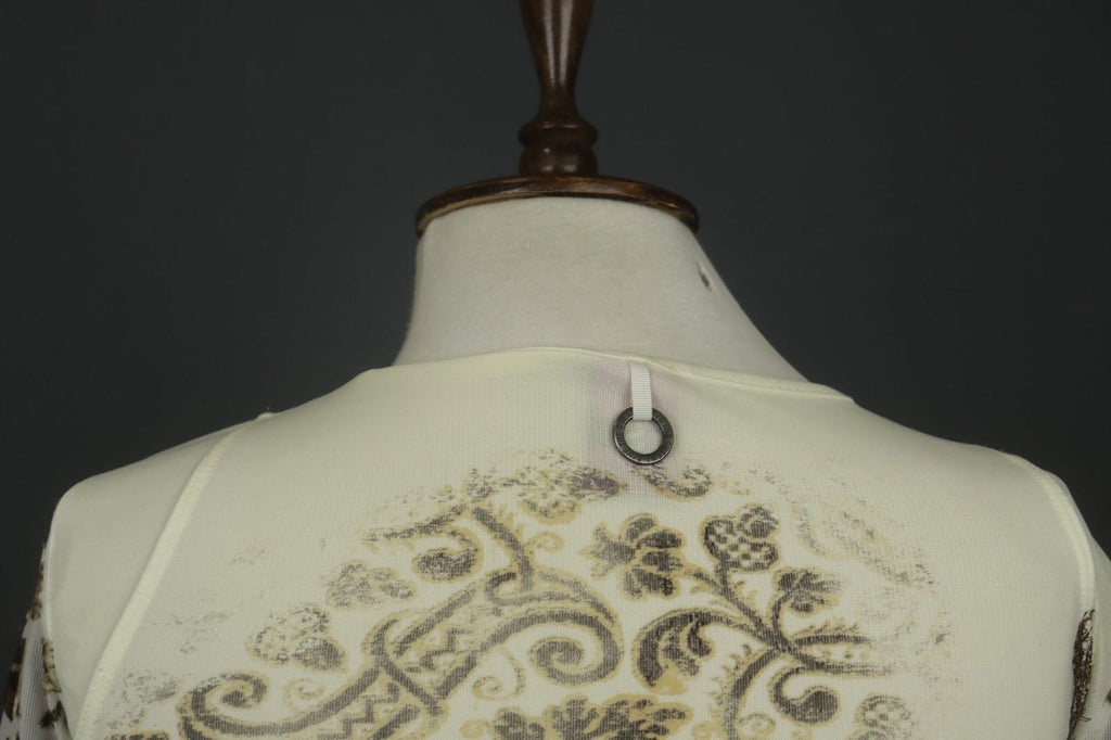 SAVE THE QUEEN Multi Lace Detail Slim Fit Scoop Neck Pullover Blouse Top – Size S