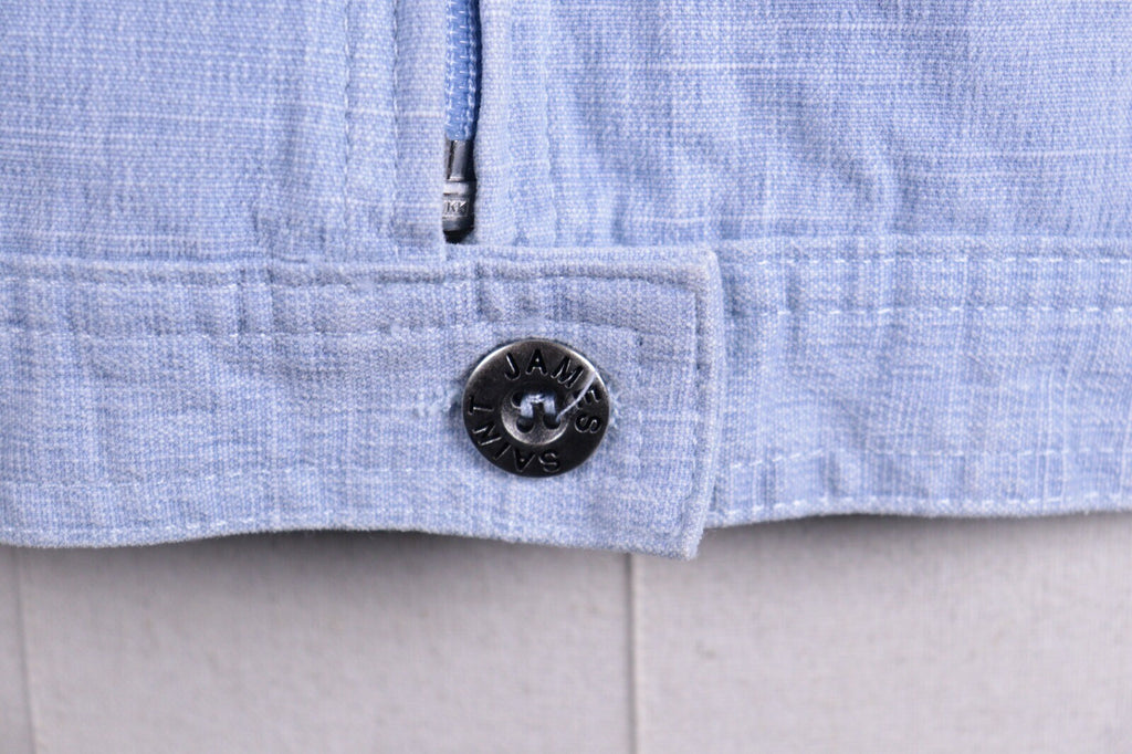 Saint James Depuis 1889 Blue Denim Coach Jacket – Size L-XL US14?
