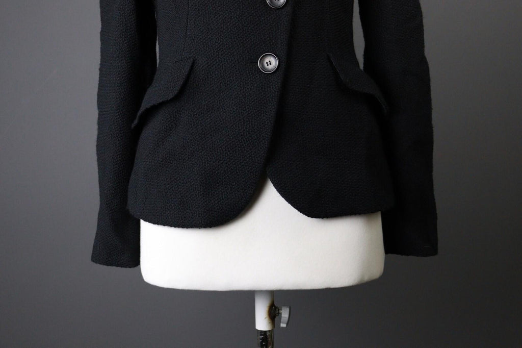 ESCADA Black Single Breasted Blazer Jacket Coat – Size M