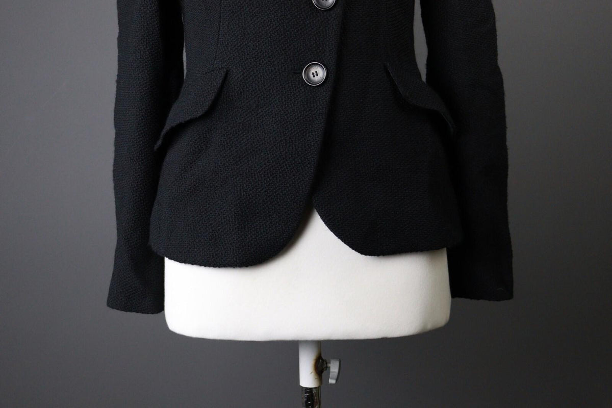 ESCADA Black Single Breasted Blazer Jacket Coat – Size M