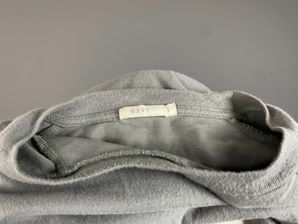 6397 Gray Cotton Long Sleeve Sweater – Women's S