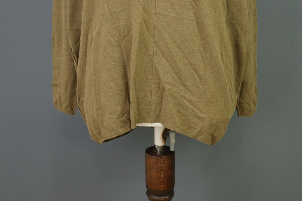TRANSIT PAR SUCH Green Knit Lagenlook Tunic Sweater – Size 4