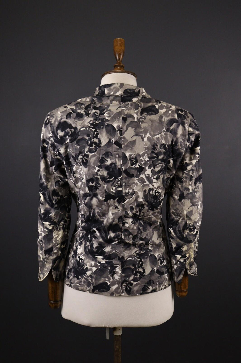 MAX MARA Multicolor Floral Belted Lightweight Blazer Jacket – Size USA 10