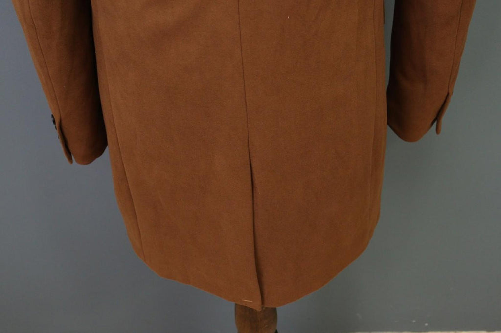 LBM Tan Cotton Tailored Fit Notch Lapel Single Breasted Blazer Jacket – Size 48R