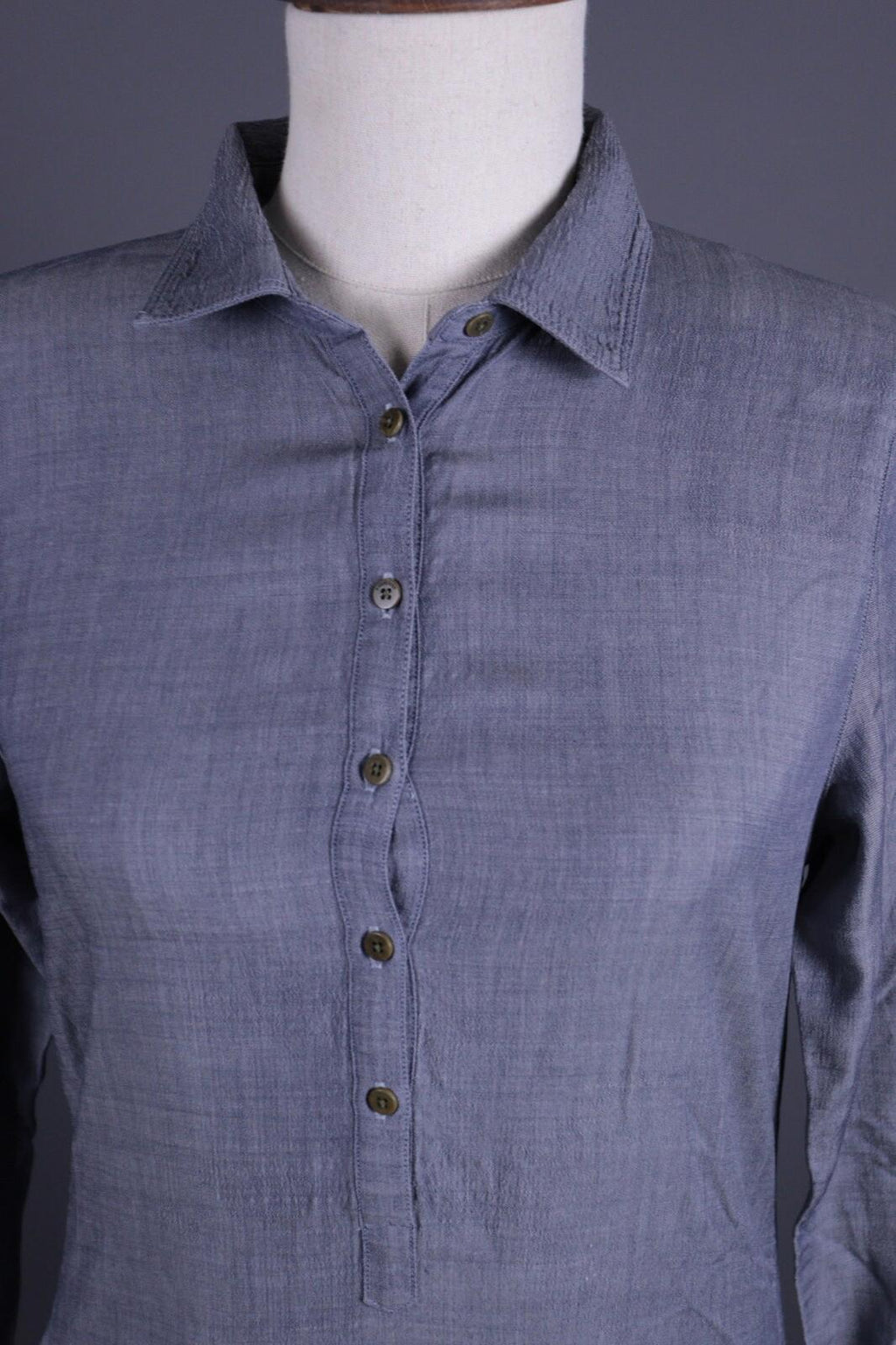 ICEBREAKER Merino Gray Long Sleeve Shirt Dress – Size S – Used