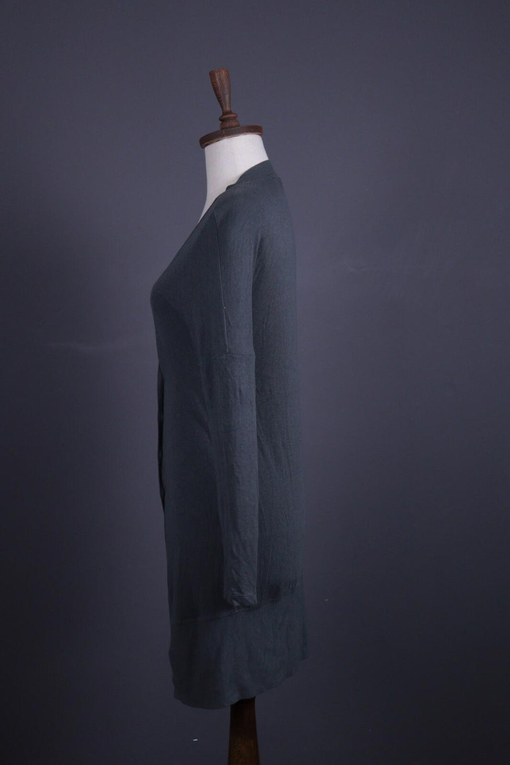 TRANSIT PAR SUCH 334 Gray Knit Long Cardigan Sweater – Size 3 Large
