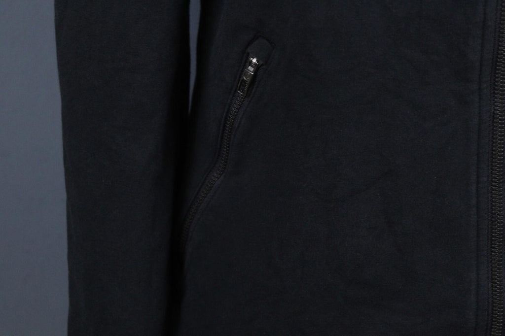 LULULEMON Black Long Sleeve Logo Lightweight Full Zip Hooded Track Jacket