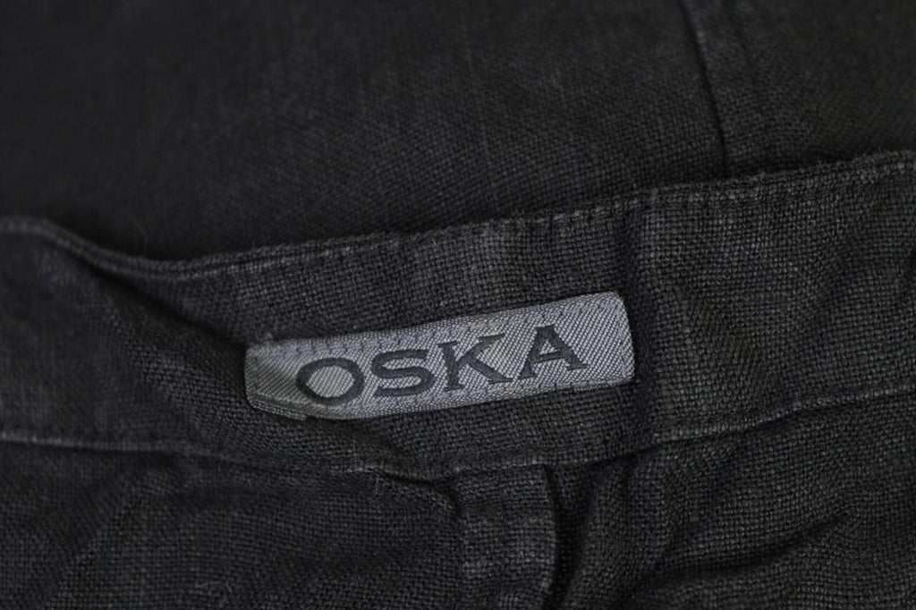 OSKA Regular Gray Lagenlook Linen Sleeveless Tunic Top Shirt – Size 4
