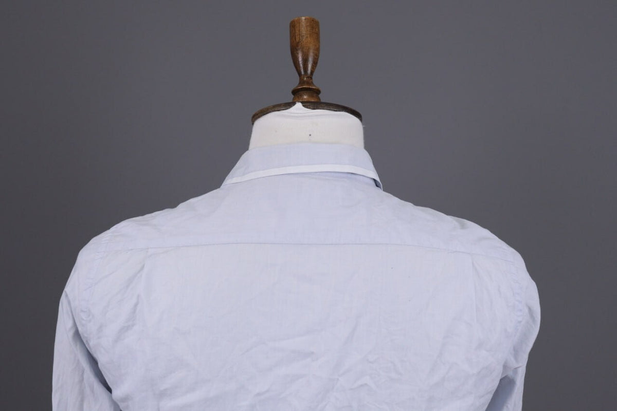 The Kooples Adjusted Blue Summer Long Sleeve Button Down Shirt – Size S