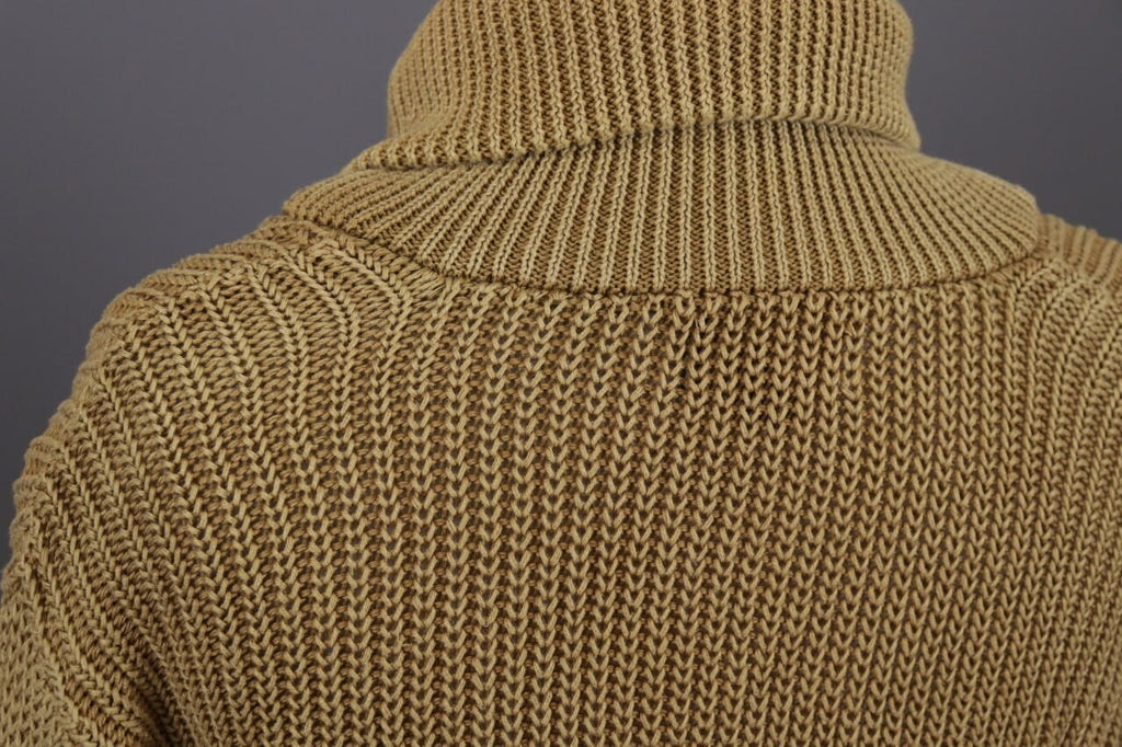 Polo Jeans Company Ralph Lauren Brown Open Knit Cardigan Jacket – Size S