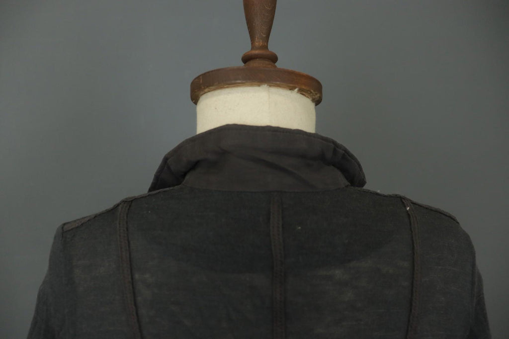 ANNETTE GORTZ Black Wool Collared Long Sleeve Button Front Shirt Top – Size XS