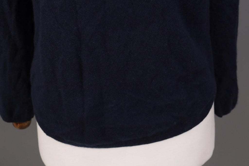 SMINFINITY Blue 100% Cashmere Knit Oversized Sweater S