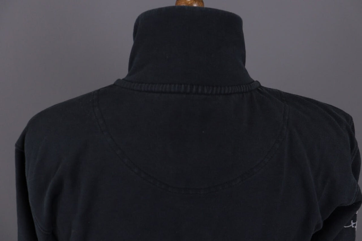 La Martina Jodhpur Black Polo High Neck Full Zip Activewear Jacket – Size 4