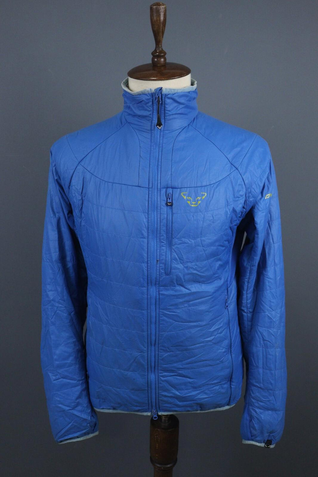 DYNAFIT Blue Full Zip Big Logo Outdoor Hiking Fleece Jacket – Size M