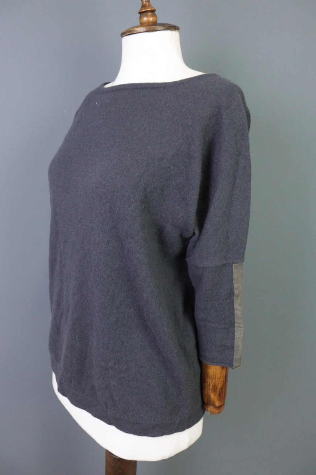 FABIANA FILIPPI Gray Cashmere Knit Sweater – Size S