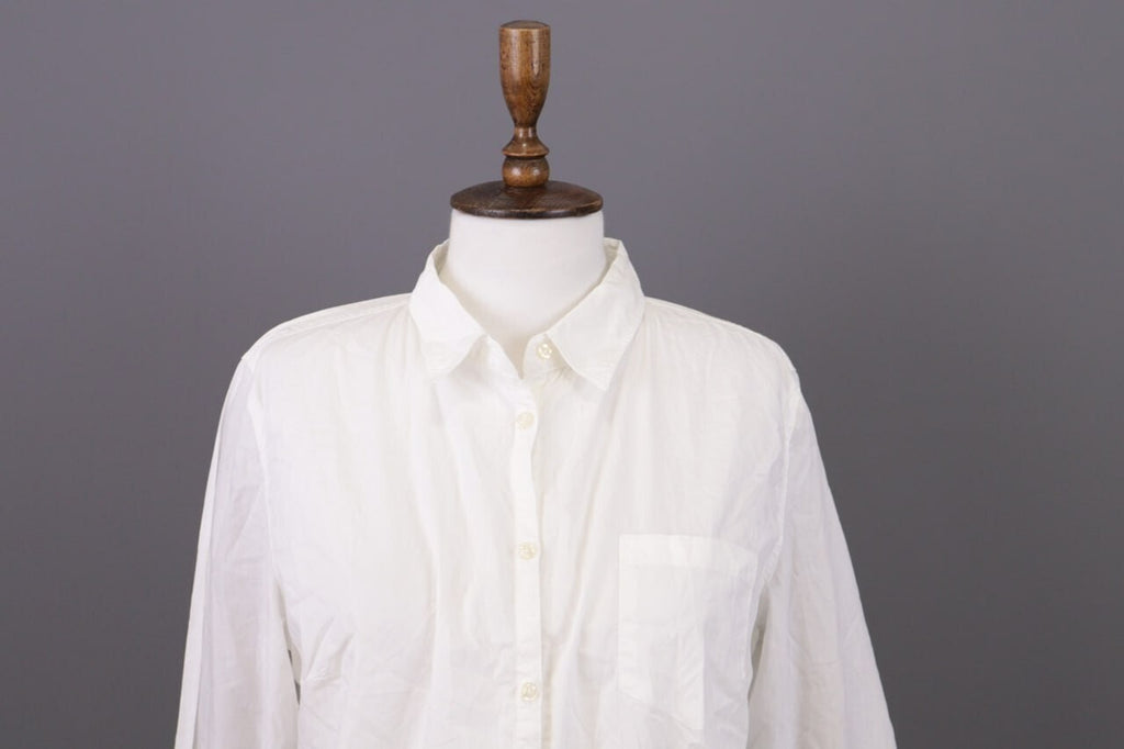 Emily Van Den Bergh White Long Sleeve Blouse Tunic Shirt – Size 44