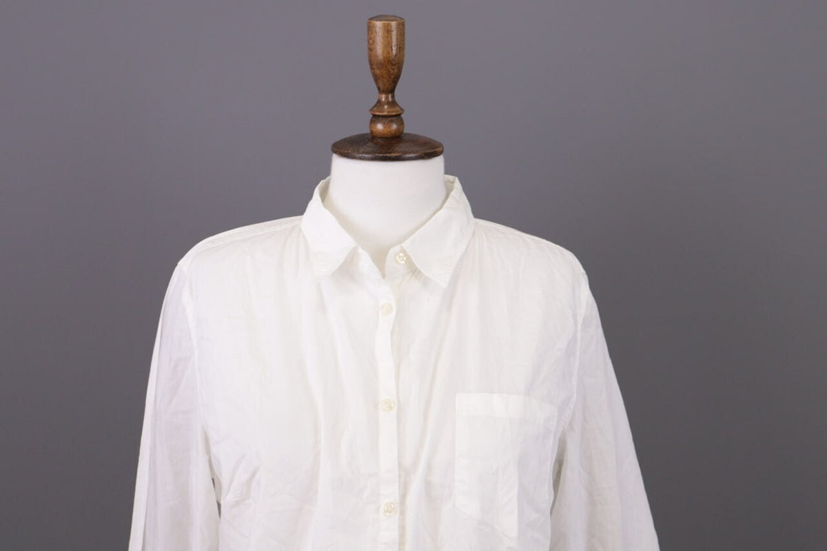Emily Van Den Bergh White Long Sleeve Blouse Tunic Shirt – Size 44