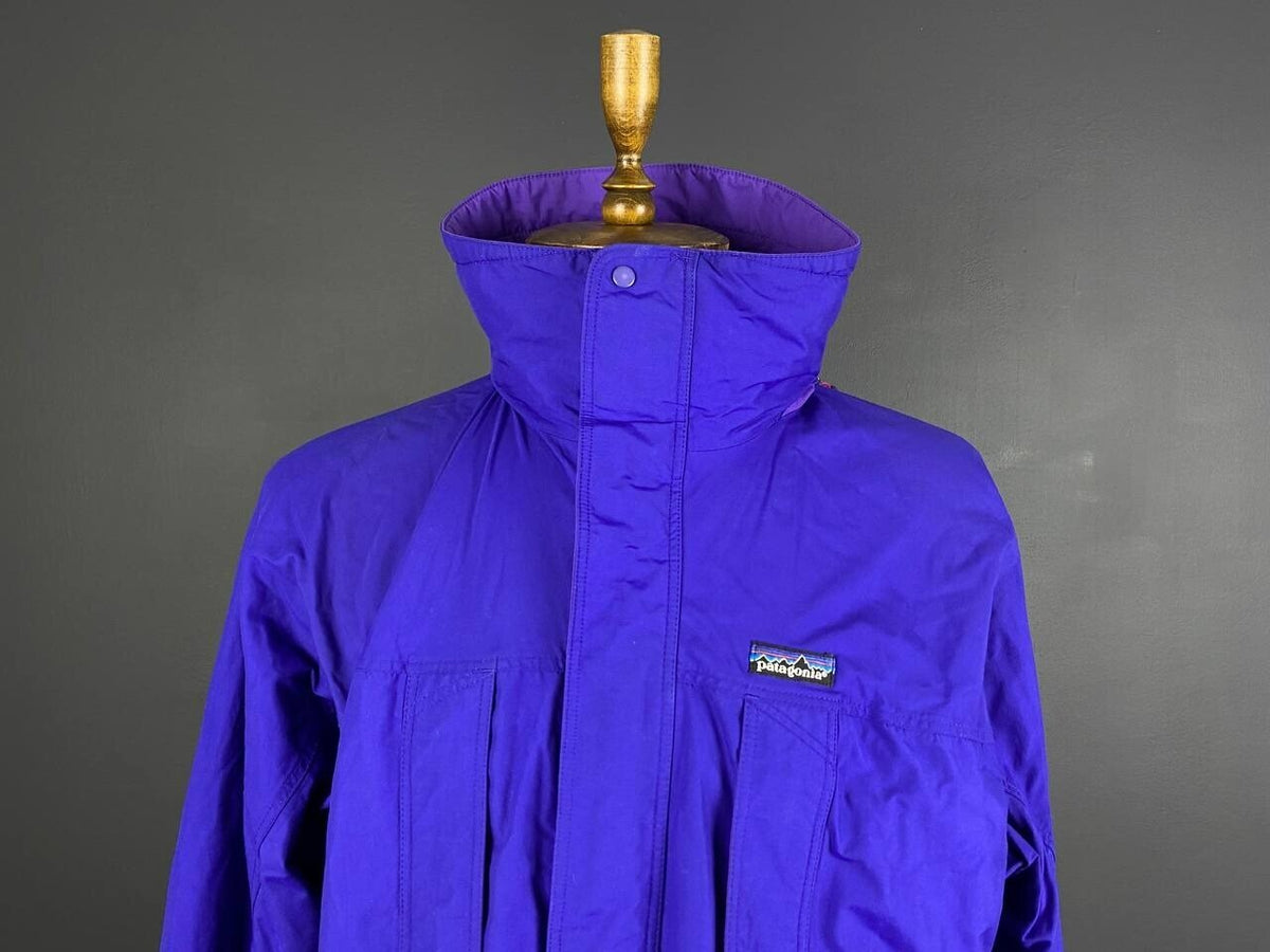 Patagonia Blue Vintage Rare Sport Rafting Waterproof Windbreaker Jacket – Size L