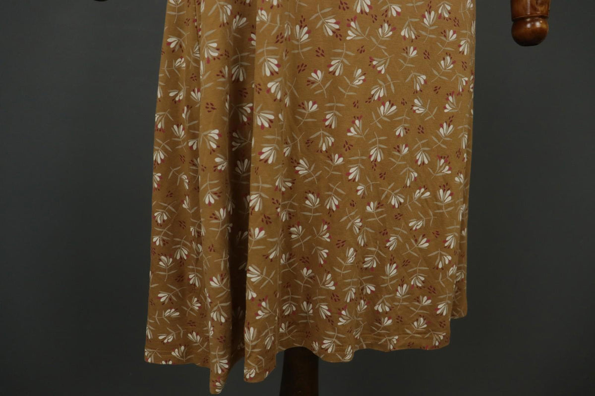 GUDRUN SJODEN Multi Floral Sleeveless Round Neck Pullover Tank Dress – Size L