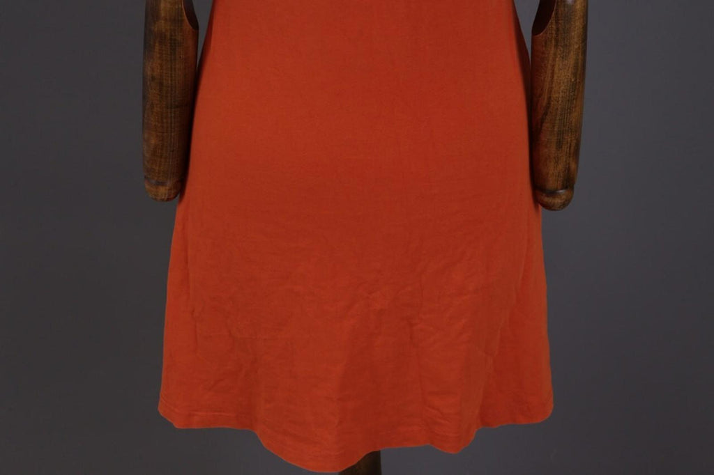 GUDRUN SJODEN Orange Summer A-Lien Tunic Dress – Size S