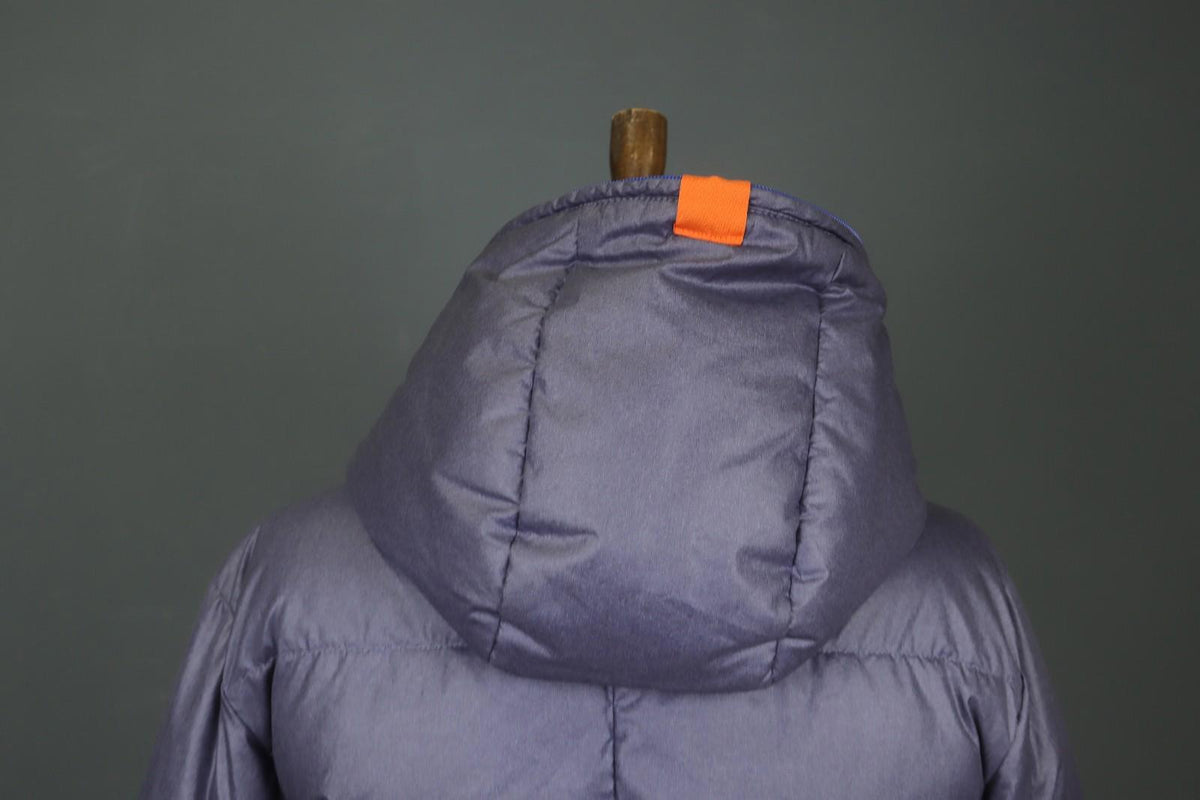 KJUS Purple Long Sleeve Regular Fit Full Zip Hooded Puffer Jacket – Size 40