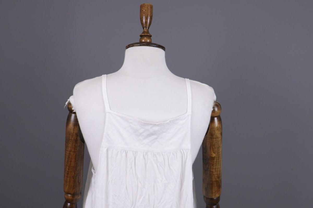 Used Lauren Ralph Lauren White Tank Midi Dress – Size S