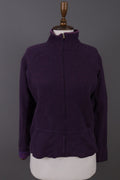 Mountain Hard Wear Purple Wool High Neck Full Zip Fleece Sweater – Size M – Used