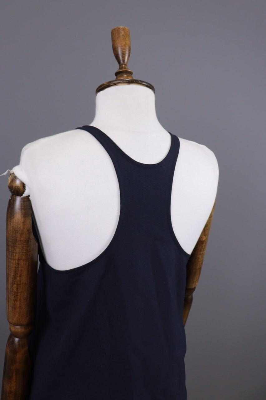 Barena Venezia Blue Sleeveless Summer Basic T-shirt Top – Size S