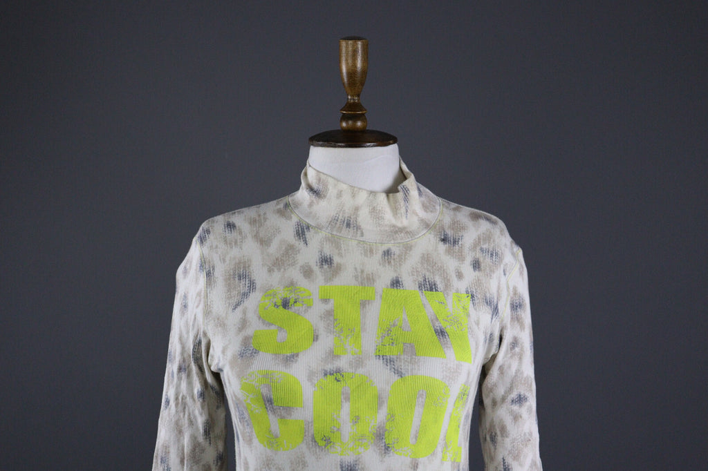 Used Marc Cain Sports Stay Cool Abstract Casual Shirt Pullover Top – Size S