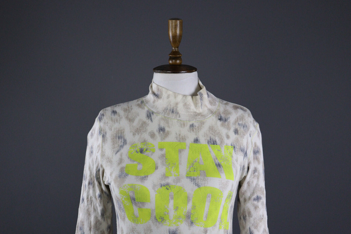 Used Marc Cain Sports Stay Cool Abstract Casual Shirt Pullover Top – Size S