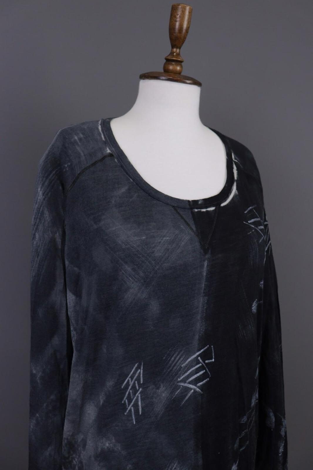 HIGH USE by CLAIRE CAMPBELL Multicolor Printed Wool Long Sleeve Tunic Top – Size S