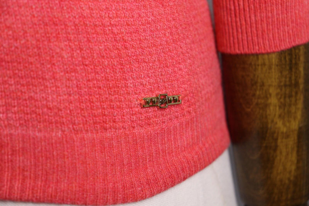 DSQUARED2 Colorful Long Sleeve Wool Knit Sweater – Size XS