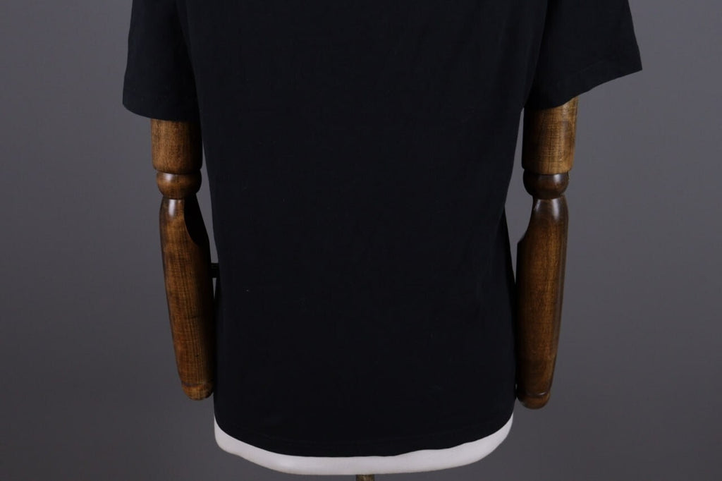 Just Cavalli Black Big Logo Black Short Sleeve T-Shirt – Size L