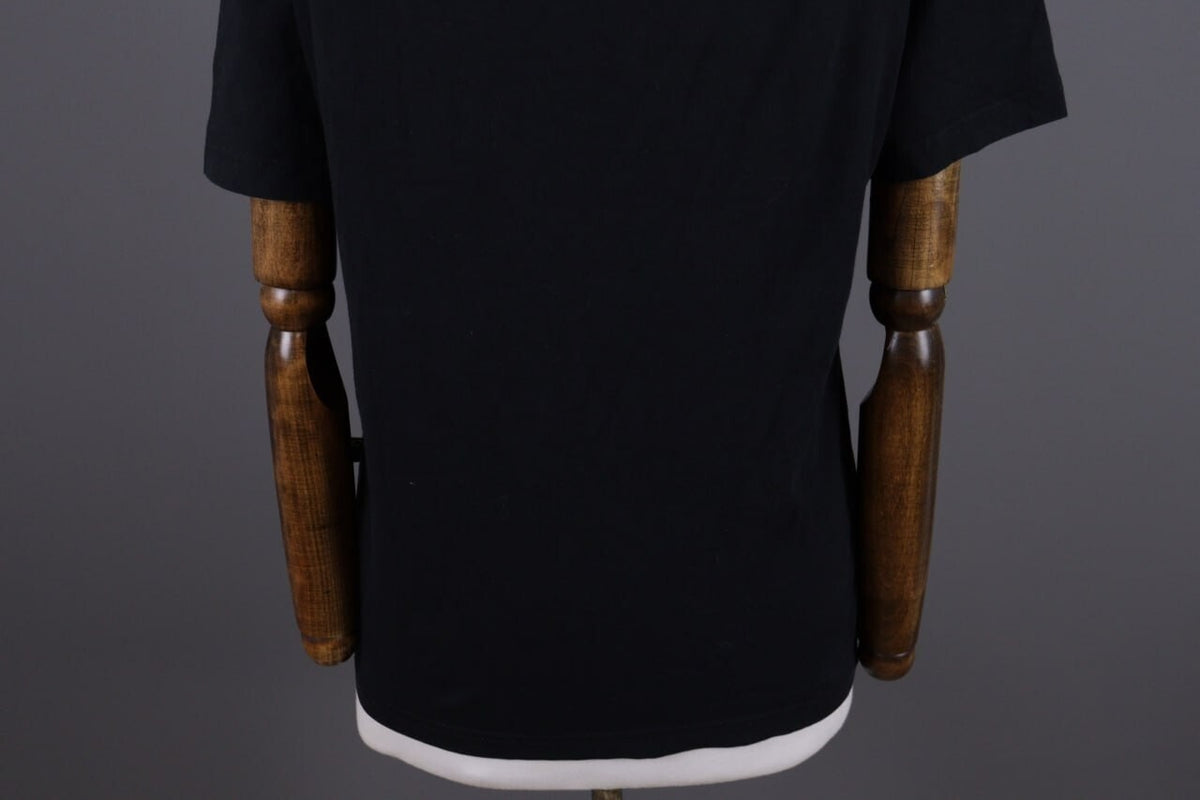 Just Cavalli Black Big Logo Black Short Sleeve T-Shirt – Size L