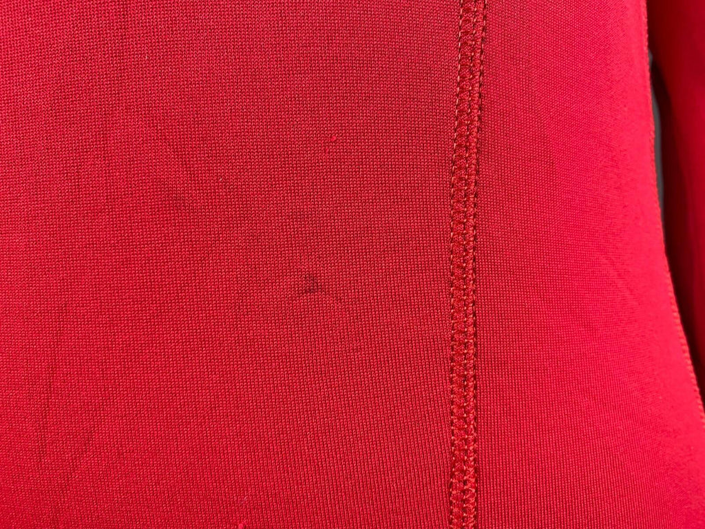 CASTELLI Red Nylon Long Sleeve Cycling Jersey – Men's M