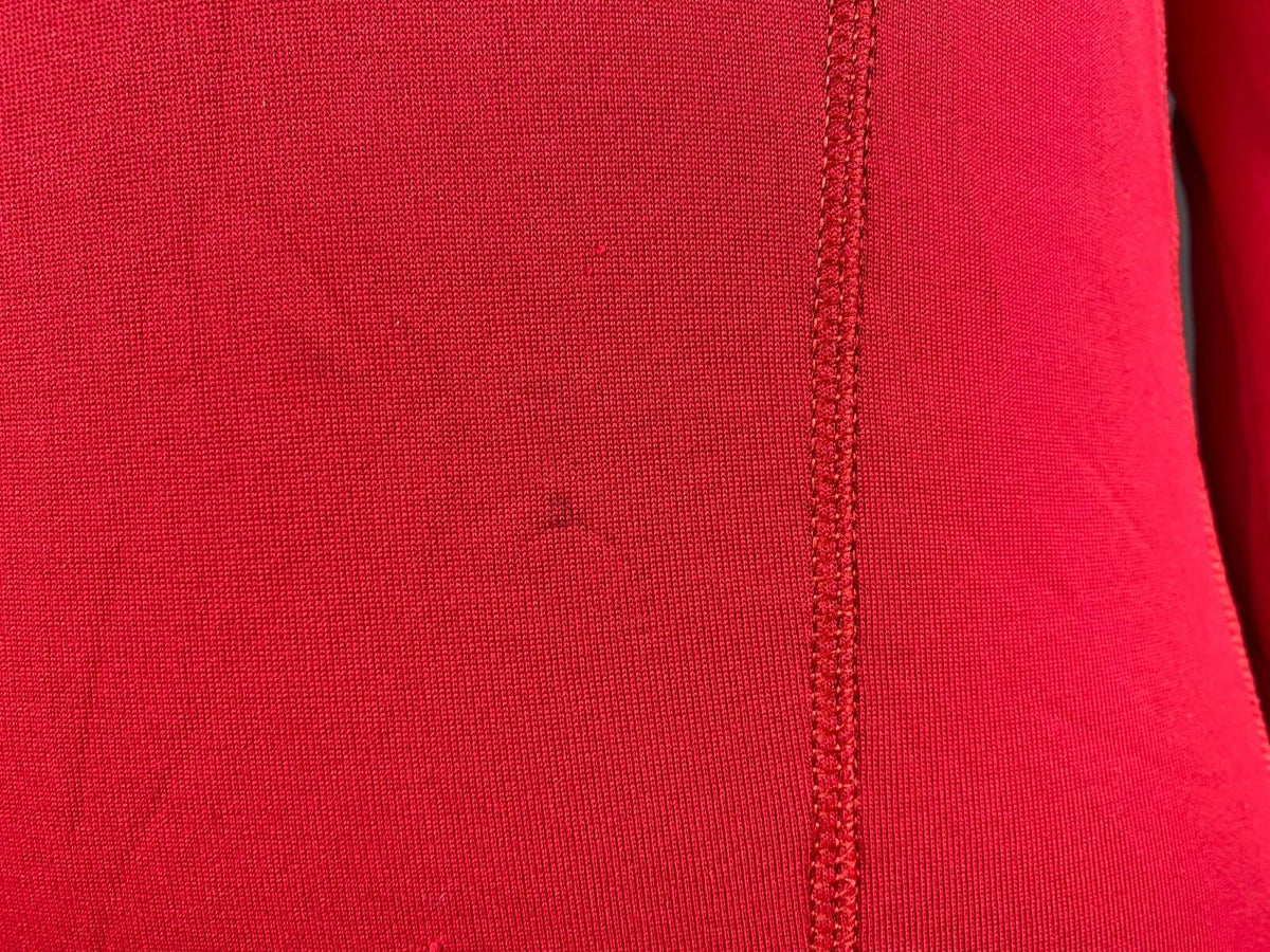 CASTELLI Red Nylon Long Sleeve Cycling Jersey – Men's M