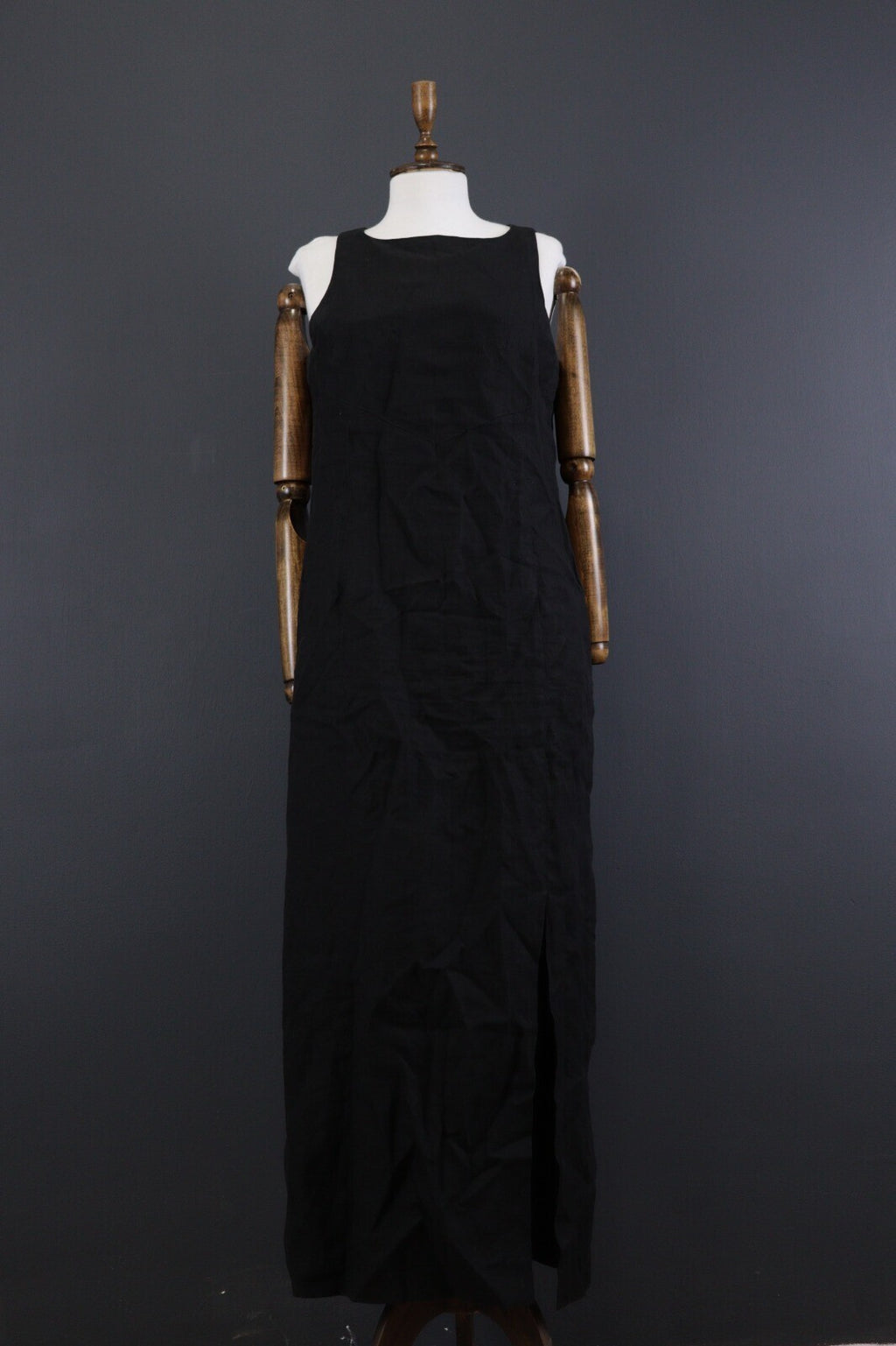 Carlo Colluci Black Designer Party Cocktail Night Long Dress – Size XL