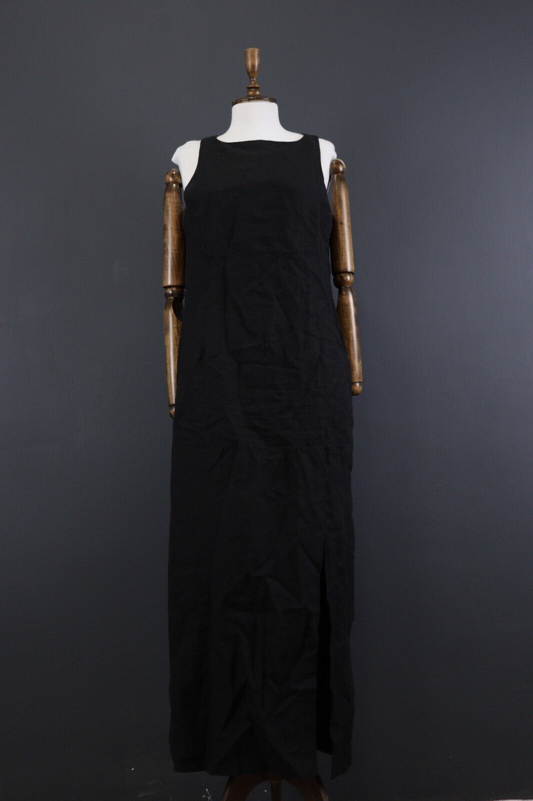 Carlo Colluci Black Designer Party Cocktail Night Long Dress – Size XL