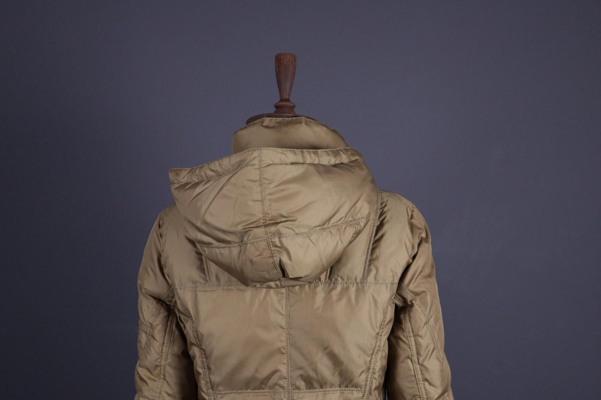 LAUREL JEANS Brown Quilted Duffle Coat Jacket – Size 34 / XS