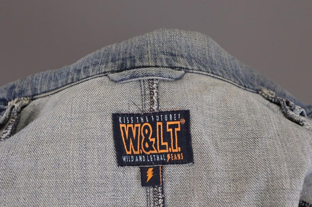 Vintage 90s W&L.T Walter Van Beirendonck Denim Jacket 38