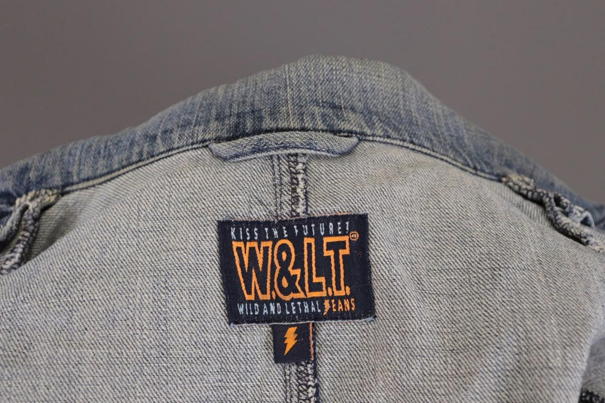 Vintage 90s W&L.T Walter Van Beirendonck Denim Jacket 38