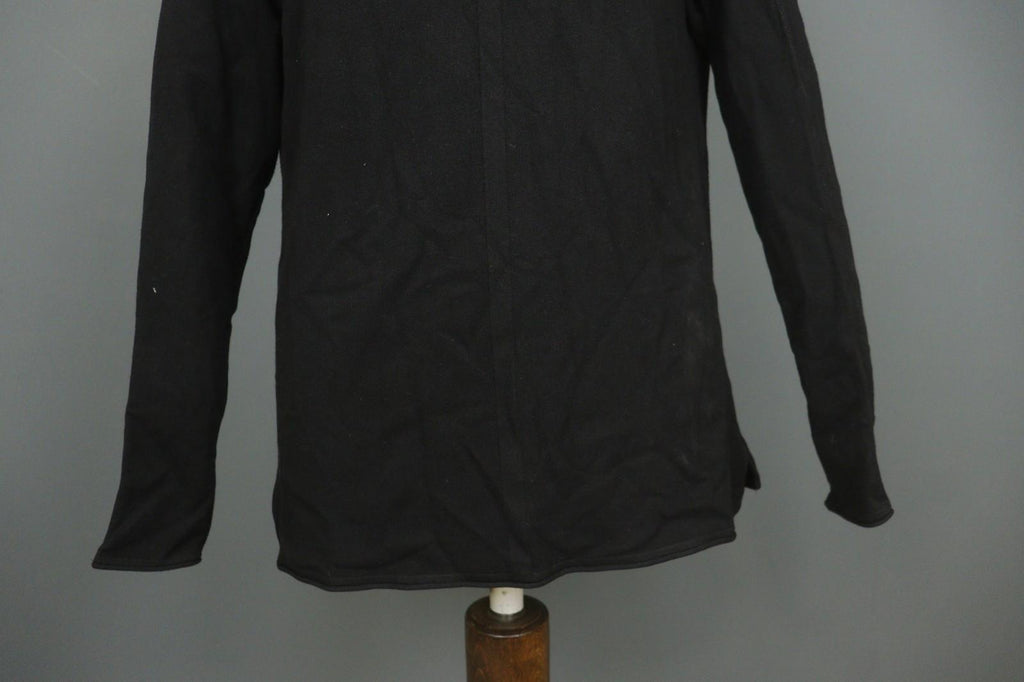 ANNETTE GOERTZ Black Classic Long Sleeve Cowl Neck Pullover Sweatshirt – Size L